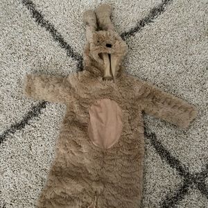 Pottery Barn kids-Warm fluffy doggie suit-18/24 mo